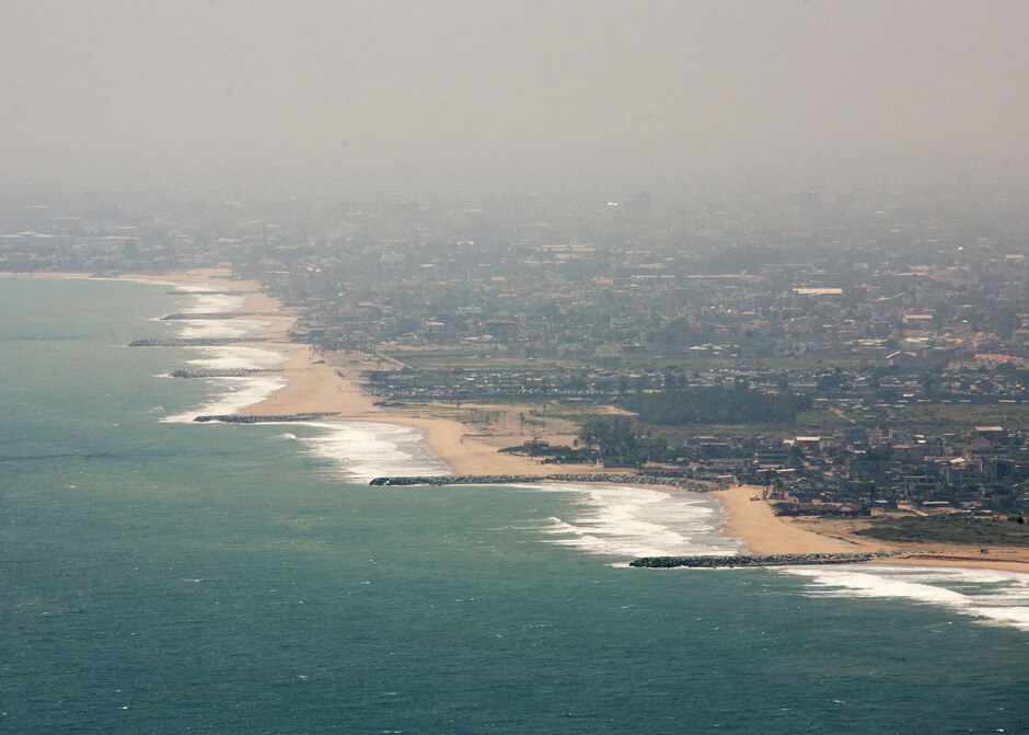 Protection côtière à Cotonou
