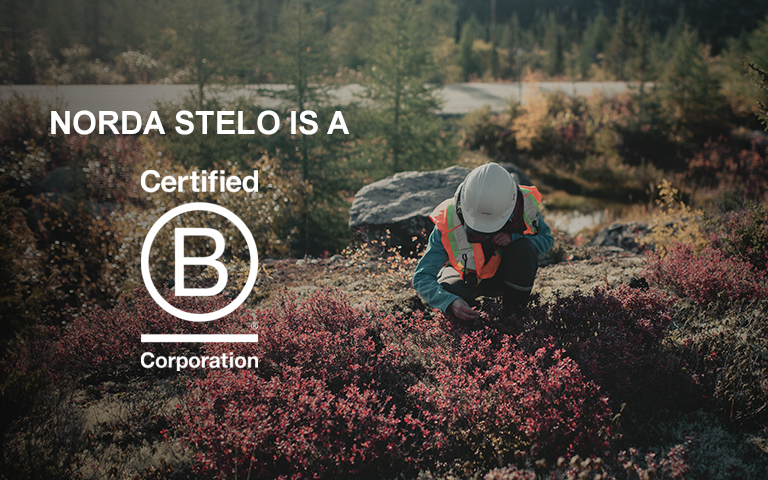 Norda Stelo is a certified B Corporation